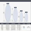Axyaa 47CM Ultra Thin Round LED Ceiling Light for Kitchen Bedroom Living Room