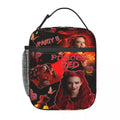 Axyaa Insulated Lunch Bag: Leakproof Red Thermal Bento Box for Men & Women