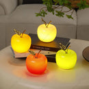 Axyaa LED Apple Table Lamp: Cute Fruit-shaped Desk Light for Children's Bedroom Décor