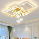 Modern Lustre Pendant Lamp for Home Decor by Axyaa - LED Ceiling Light for Bedroom, Kitchen, and Living Room