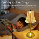 Axyaa LED Desk Lamp Dimmable Touch Sensor Rechargeable Night Light for Bedroom