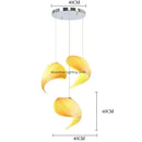 Axyaa Conch Shell Chandeliers: Creative Pendant Lights for Room Decor & LED Fixture.