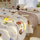 Axyaa Summer Thin Cotton Quilt - All Season Comforter with Soybean Fiber Fillers