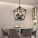 Axyaa Retro Lantern Chandelier Kitchen Island Pendant Light