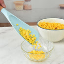 Axyaa Vertical Wooden Handle Silicone Kitchen Utensils Set - Non Stick Cooking Shovels Spoons
