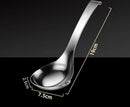 Axyaa Stainless Steel Deepened Soup Spoon - Large Tableware for Home