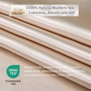 Axyaa Silk Duvet Cover - Double-Sided Luxury 100% Mulberry Silk Quilt Cover