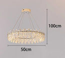 Axyaa Modern LED Chandelier for Dining Room and Living Room Lighting