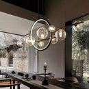Axyaa Nordic Dining Room Pendant Light Chandelier for Indoor Living Room Lighting