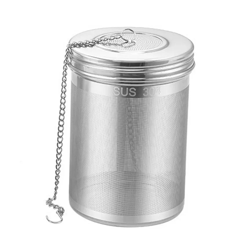 Axya Stainless Steel Tea Strainer: Reusable Mesh Filter for Teapot, Spices, and Herbs