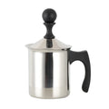 Axyaa Stainless Steel Milk Frother Cup with Double Filter Screens for Latte Art