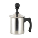 Axyaa Stainless Steel Milk Frother Cup with Double Filter Screens for Latte Art