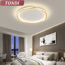 Axyaa LED Round Ceiling Light - Minimalist Room Decor for Living Room, Bedroom, Kitchen
