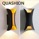 Axya Outdoor Double-head Wall Sconces for Yard Garden Waterproof Lighting
