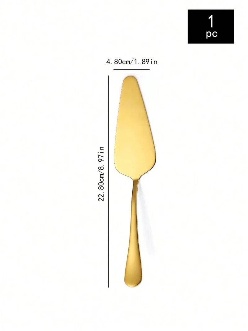 Axyaa Stainless Steel Spatula Set for Cakes, Breads & Pastries