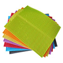 Axya Silicone Dish Drying Mat - Heat Resistant & Durable Tableware Draining Pad