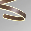 Axyaa Geometric Acrylic Aluminum Pendant Lamp with LED Lighting