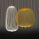 Axyaa Modern Dimming Pendant Light Black White Yellow Chandelier Kitchen Decor