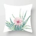 Axyaa Watercolor Cactus Flower Pillow Case 45x45cm