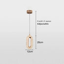 Nordic Pendant Lamp LED Chandelier for Kitchen Dining Bedroom - Axyaa Elegance