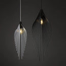 Axyaa Nordic Vintage Bird's Wing Pendant Lights for Modern Living Room Chandeliers