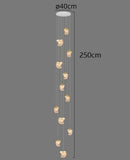 Axyaa LED Pendant Lights Modern Chandeliers for Living Room Dining Room