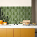 Axyaa 3D Fish Scale Tile Stickers, Matte Finish, Waterproof for Kitchen Bathroom Walls