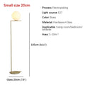 Axyaa Nordic LED Floor Lamp for Modern Living Space - Creative Decorative Standing Light