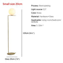 Axyaa Nordic LED Floor Lamp for Modern Living Space - Creative Decorative Standing Light