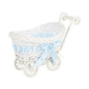 Axyaa Hand-Woven Small Cart: Creative Storage Basket for Home, Wedding & Gifts