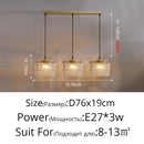Axyaa Glass LED Pendant Lights for Indoor Lighting, Luxury Ceiling Lamp for Bedside, Bathroom, Bar, Restaurant