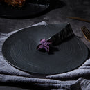 Axyaa Ceramic Steak Plate for Hotel and Western Restaurant