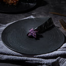 Axyaa Steak Dinner Plate - High Value Ceramic Plate for Hotel & Western Restaurant