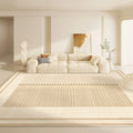 Axyaa Plush Area Rug Stylish Decor Carpet Soft Anti-slip Bedroom Living Room Mat