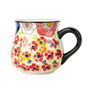 Retro Ceramic Coffee Mug by Axyaa - Creative Office Breakfast Cup