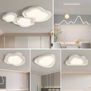 Axyaa Modern White LED Ceiling Chandelier for Home Interior Lighting Décor