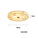 Axyaa Marble Series LED Ceiling Chandelier for Living Room & Bedroom