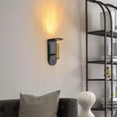 Axyaa Modern Nordic Flame Background Wall Lamp for Bedroom and Living Room