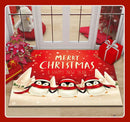 Axyaa Christmas New Year Entrance Door Mat Non-Slip Floor Decor