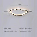 Axyaa Cloud LED Ceiling Light: Modern, Ultra-Thin, Creative Design for Children's Room, Bedroom, Living Room