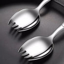 Axyaa Stainless Steel 2-in-1 Fork Spoon for Pasta Salad & Household Dining