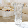 Axyaa Glass Vase: Desktop Art Flower Utensils Vase, Modern Ornament for Home Decor