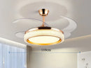 Axyaa Integrated Pendant Light Ceiling Fan for Household Living Room, Bedroom