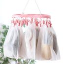 Axyaa Shoe Storage Bag Drawstring Pouch Non-woven Organizer Cover White Protective