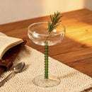 Axyaa Elegant Champagne Coupes Set of 6_TRIANGLE_SYMBOL