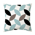 Axyaa Geometric Pattern Blue & White Pillow Case Home Decor Case