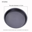 Axyaa Non-Stick Carbon Steel Pizza Pan Deep Dish Tray Set
