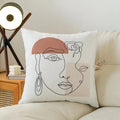 Axyaa Velvet Sofa Pillow Case Soft Fluffy Cushion Cover Modern Simple Style