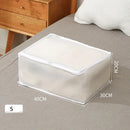 Axyaa Foldable Quilt Storage Bag - Dustproof Organizer for Wardrobe, Large Capacity