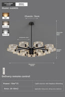 Nordic Luxe Pendant Light for Living Room, Bedroom, Dining Room by Axyaa